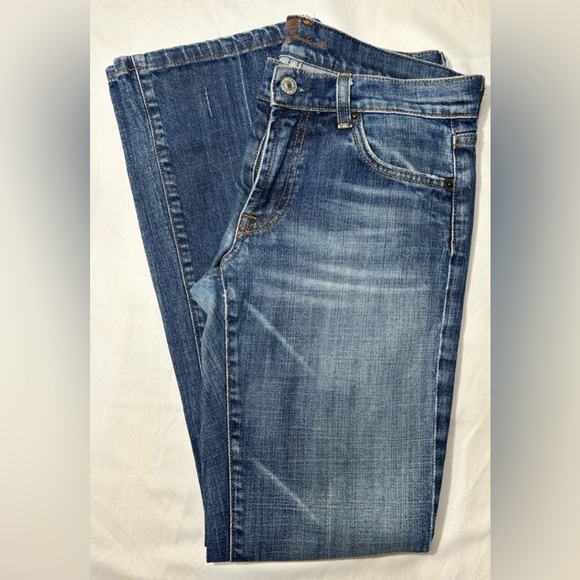 7 for all mankind low rise jeans size 27 - Picture 2 of 9